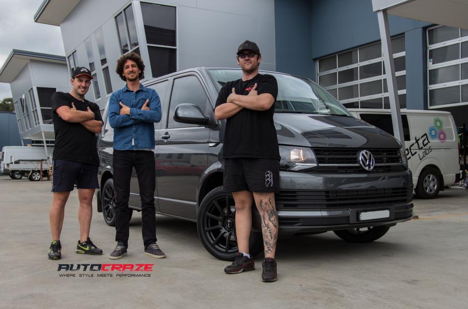 VOLKSWAGEN TRANSPORTER CARBINE SATIN BLACK